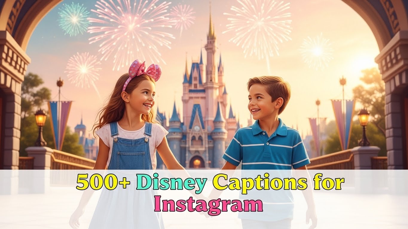 Disney Captions for Instagram