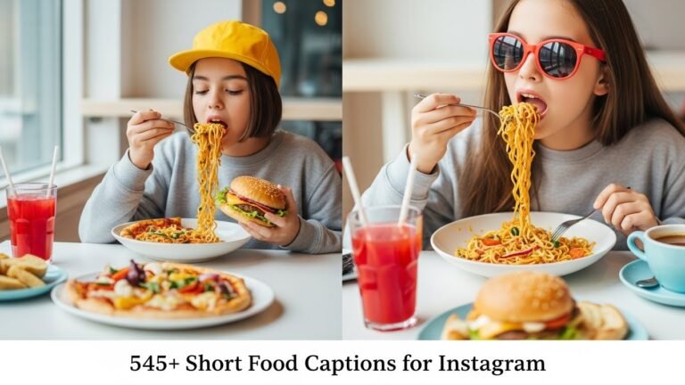Food Captions for Instagram