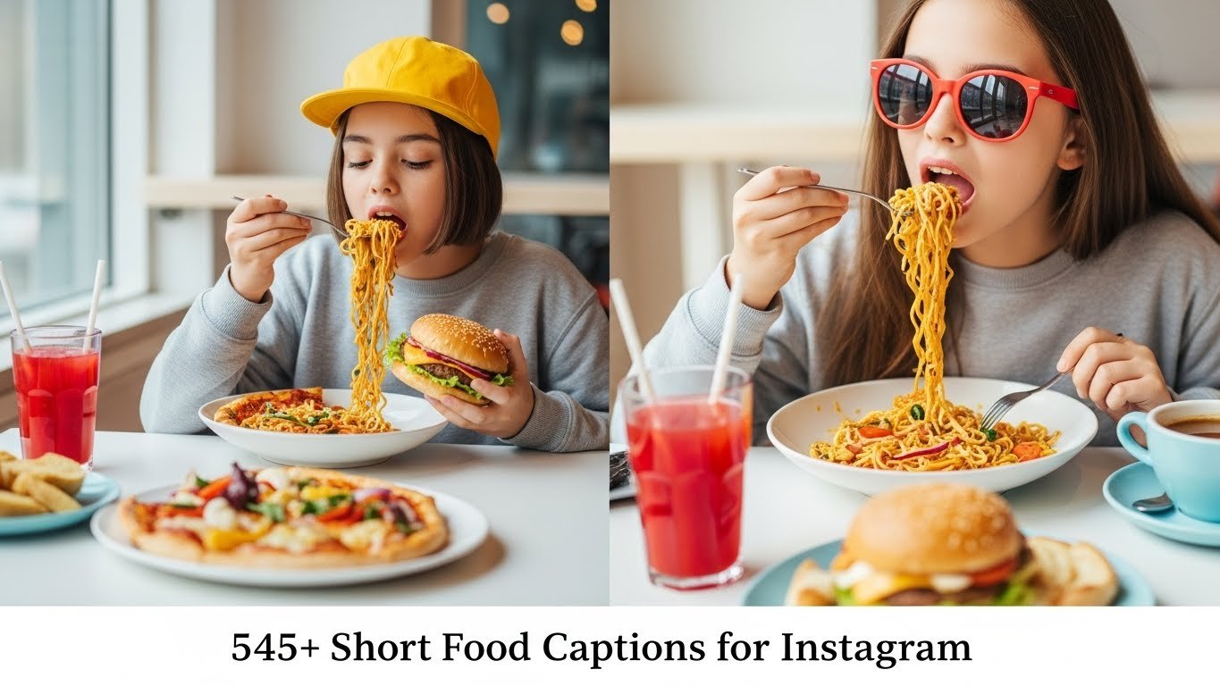 Food Captions for Instagram