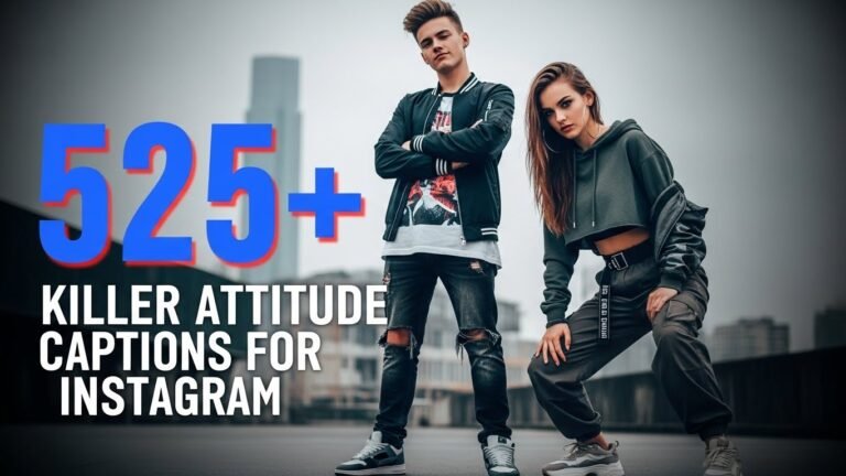 Killer Attitude Captions for Instagram