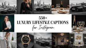 Luxury captions for instagram