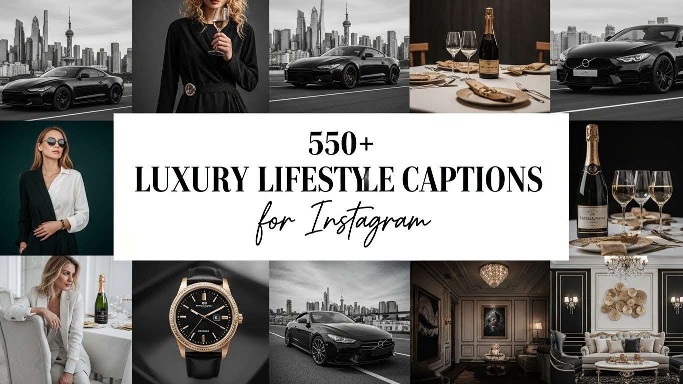 Luxury captions for instagram