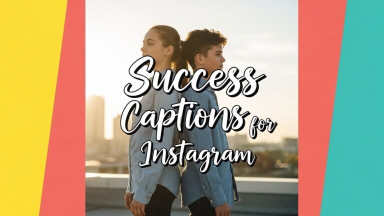 Success Captions for Instagram