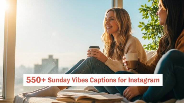 Sunday Vibes captions