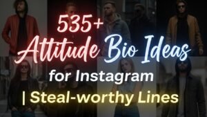 attitude bio ideas for boys