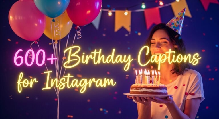 birthday Instagram captions
