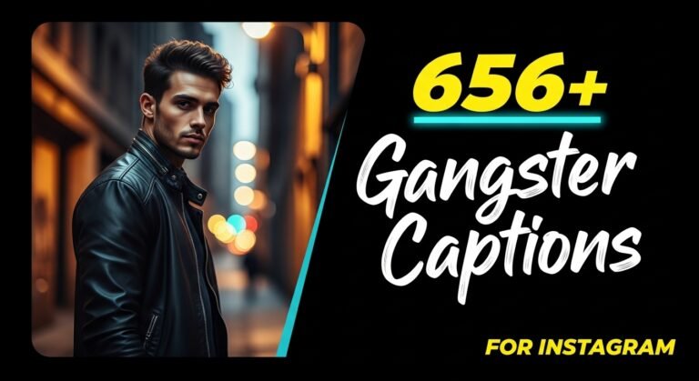 gangster captions