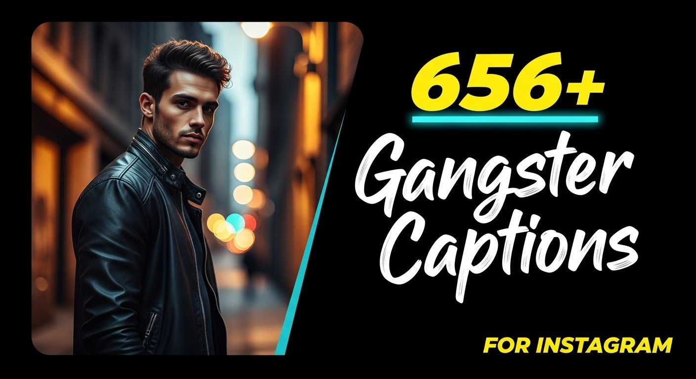 gangster captions