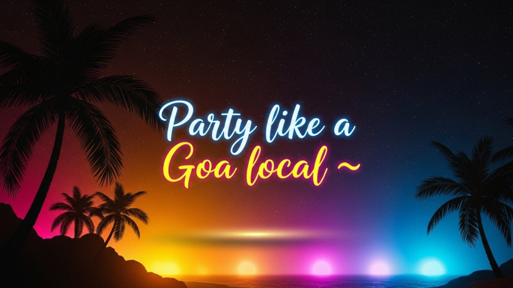Goa Party Vibes Instagram Captions