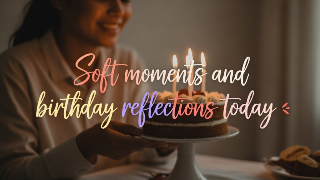 Aesthetic Instagram Birthday Captions