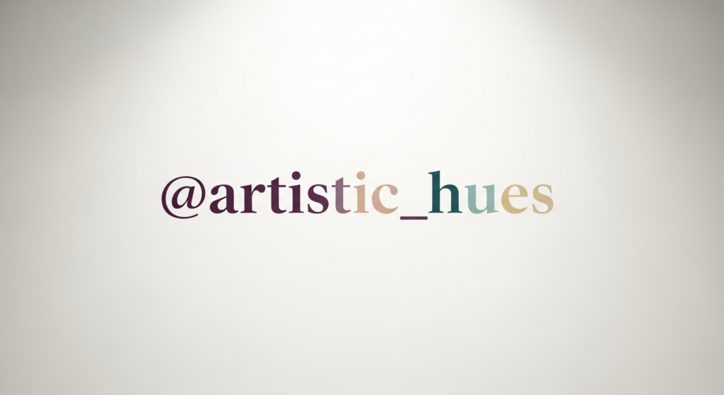 Artistic Instagram Usernames for Creatives