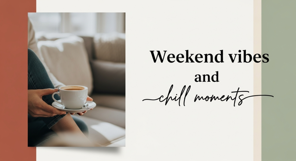 Weekend Life Captions for Instagram