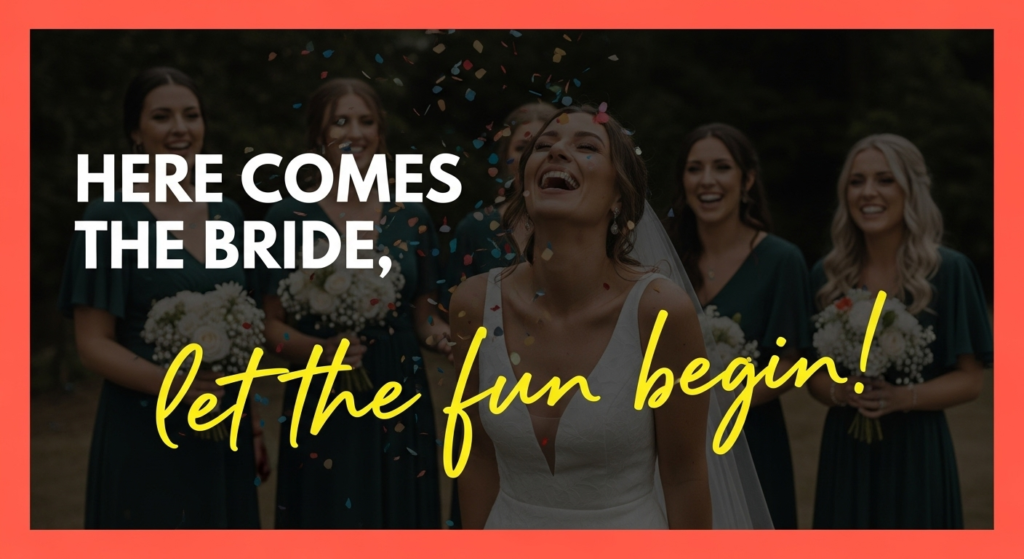 Best Bridal shower Instagram Captions