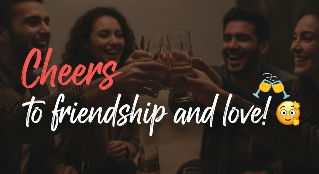 Captions for Celebrating Friendship at the Shower