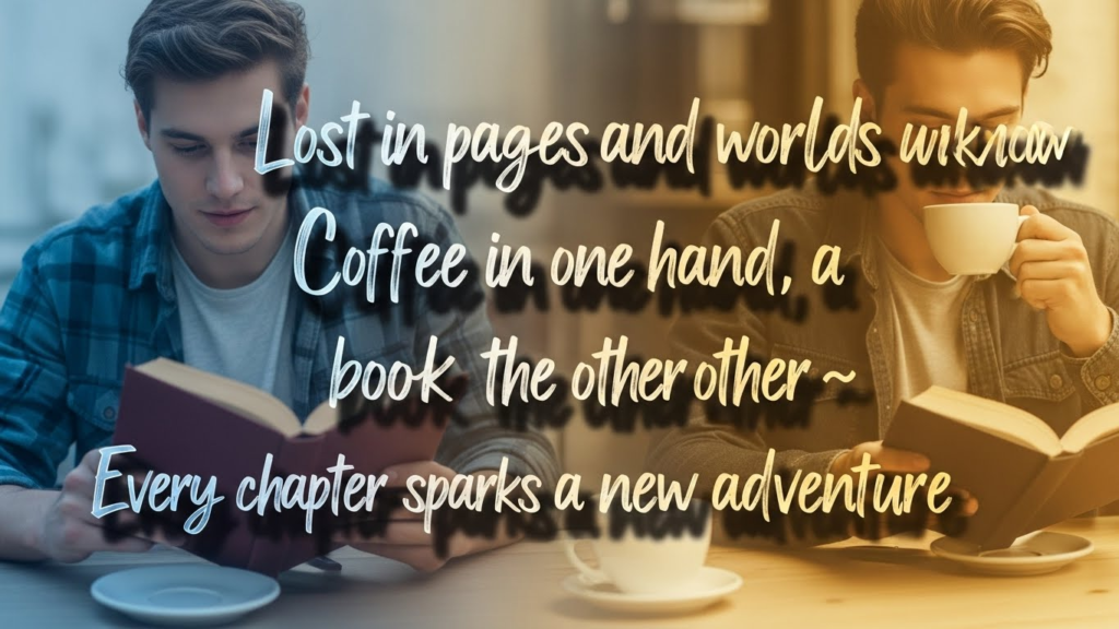 Book Lover Instagram Bio Ideas for Boys