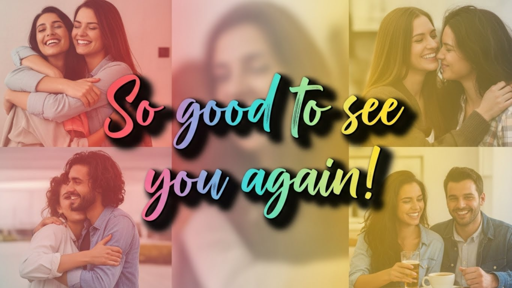 Poetic Meeting a Friend After a Long Time Captions