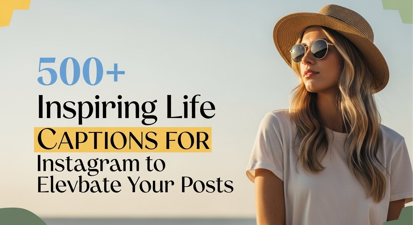 inspiriting life captions
