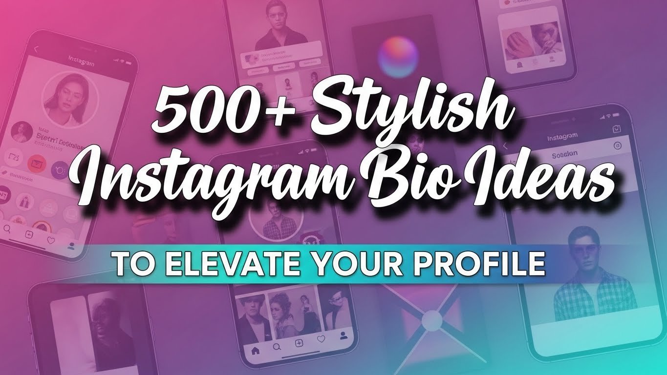 instagram bio ideas stylish