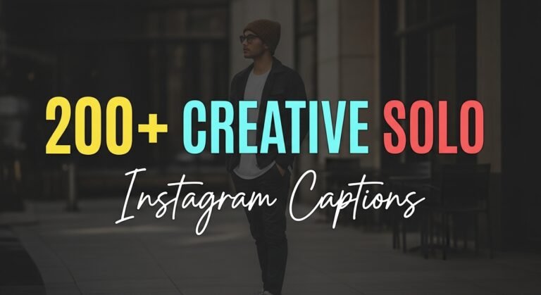 solo captions for ig