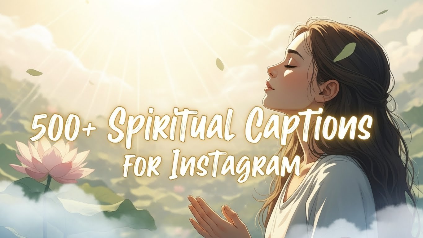 spiritual captions