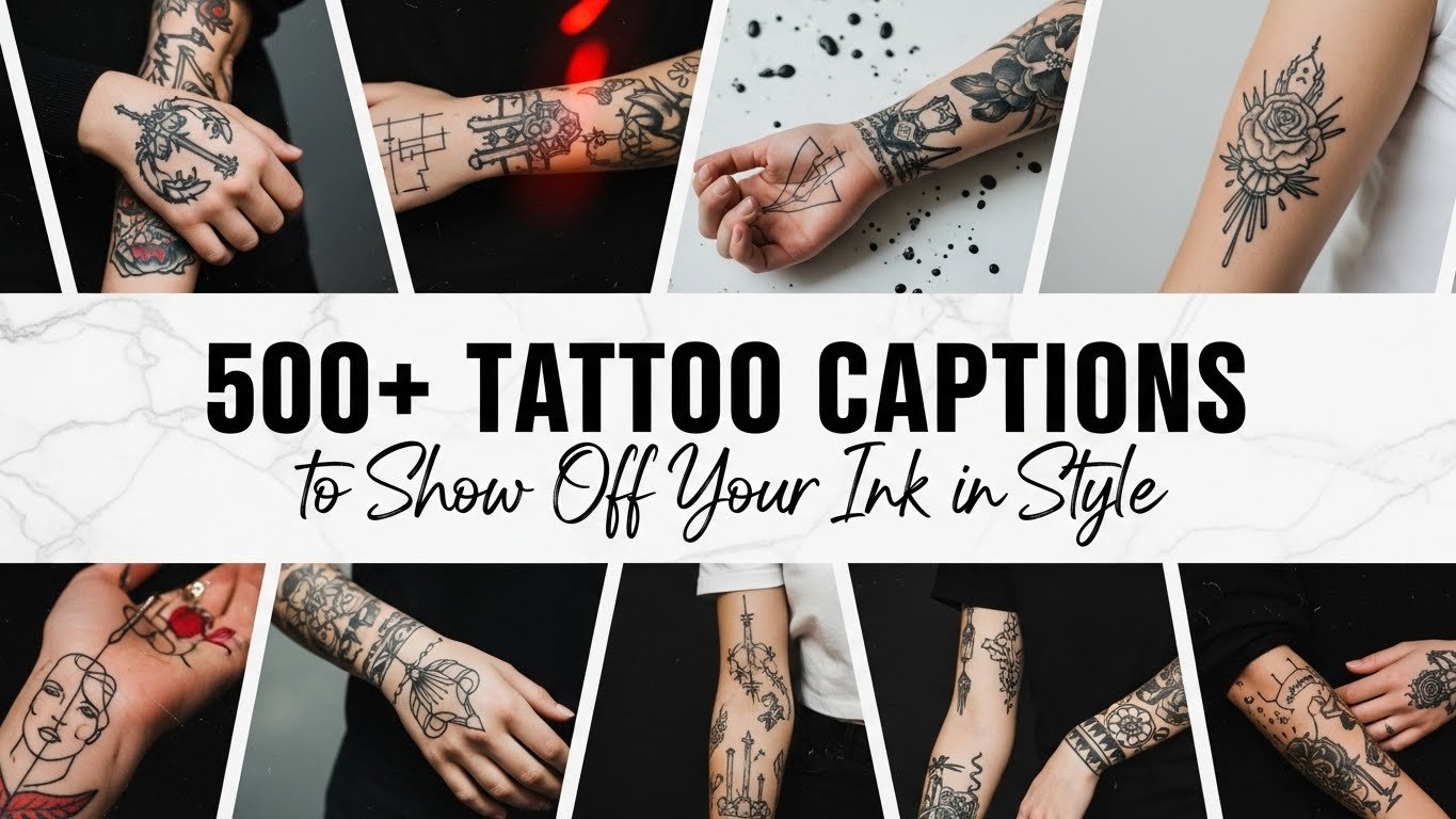 tattoo captions for instagram