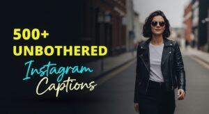 unbothered ig captions