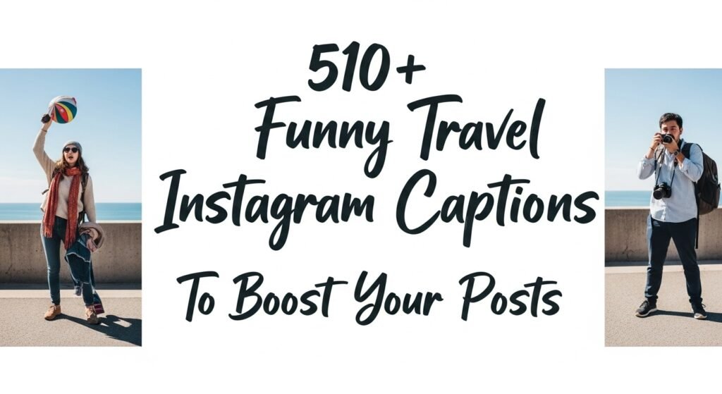 510+ Funny Travel Instagram Captions to Boost Your Posts