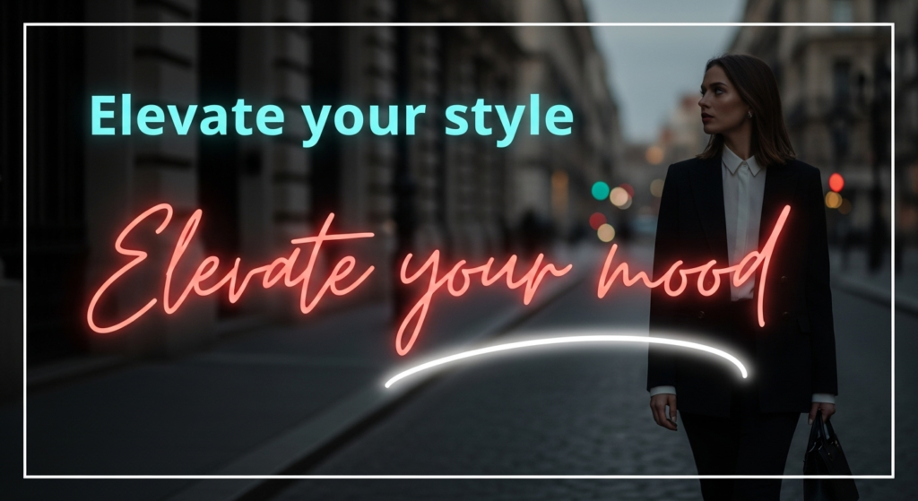 Bold Dress Up Captions for Statement Outfits