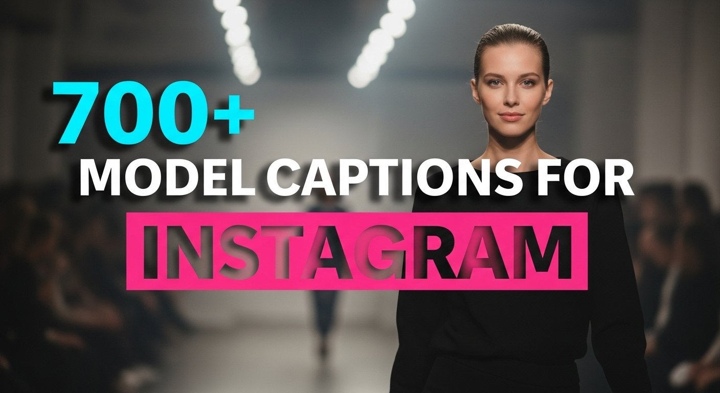 model captions for Instagram
