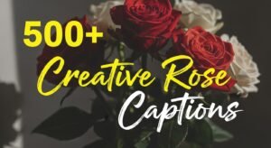 rose Instagram captions