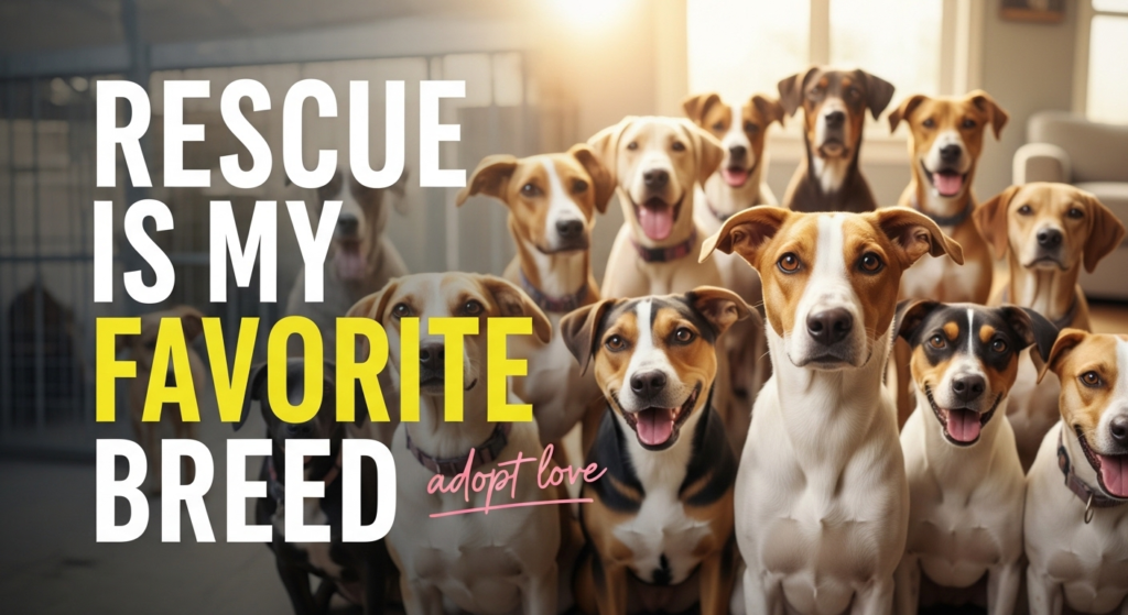 Trendy Rescue Dog Captions For Instagram