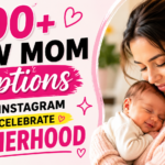 New mom captions