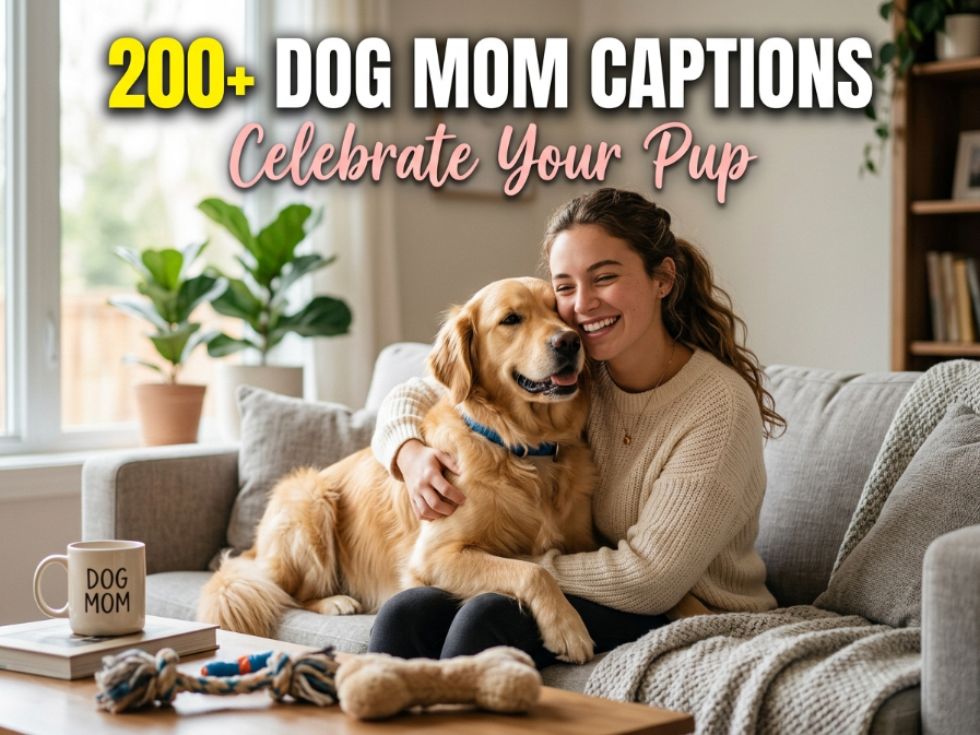 dog mom captions
