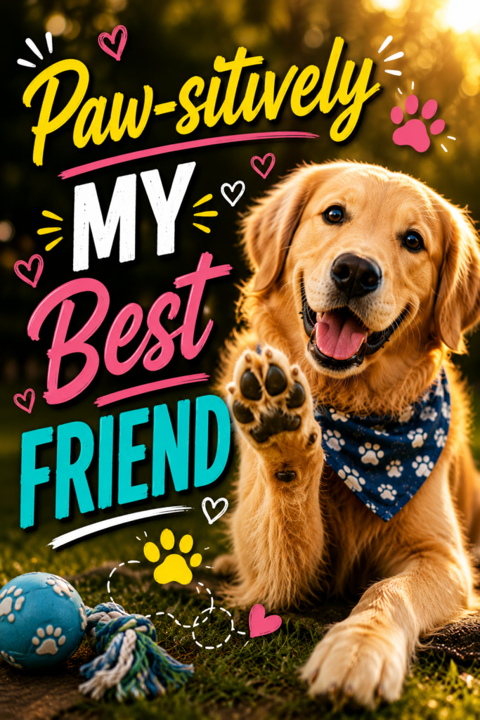 Heartfelt Dog captions for Instagram